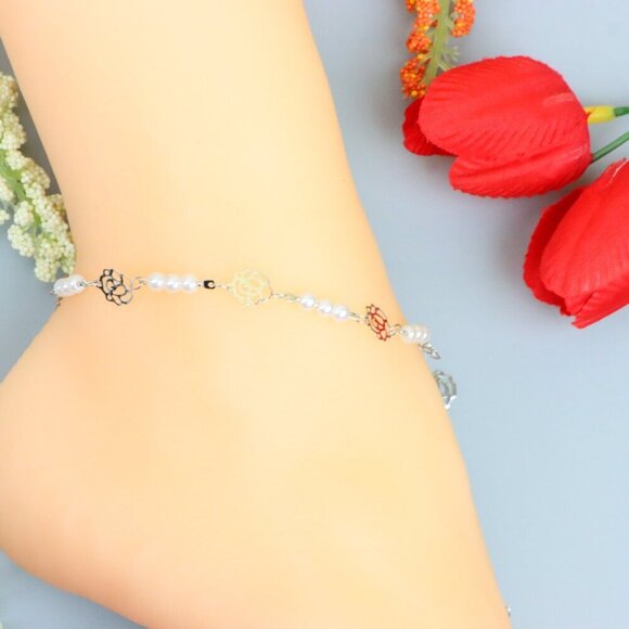 "Handmade Anklet – A Stylish Choice for Women, Thoughtful Gift Idea, EVCH1742 - Picture 10 of 10